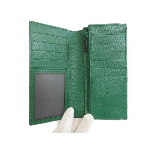 Pre Loved Gucci GG Logo Leather Wallet 570660 1B30T 1000 Women Black - Picture 4 of 8